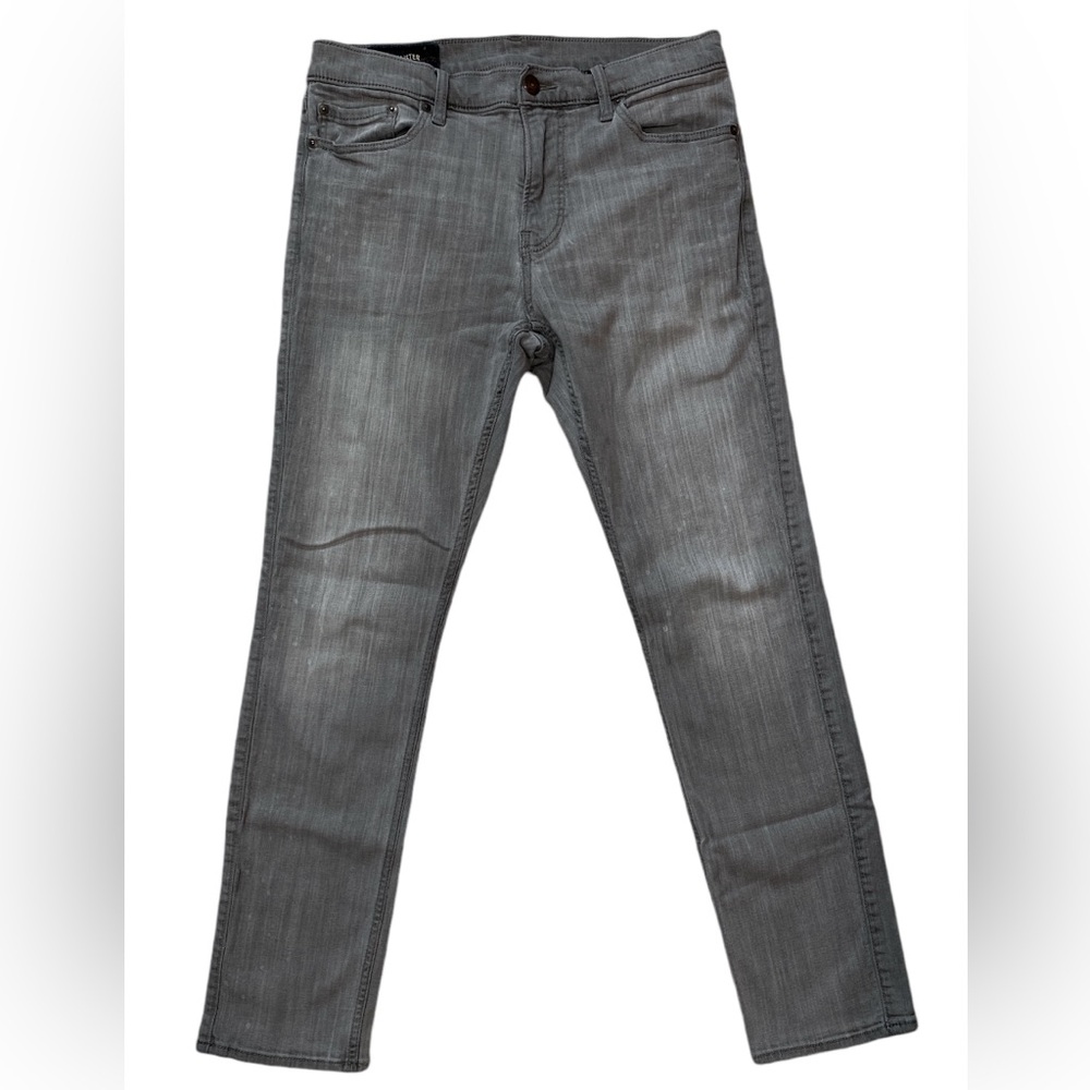 Hollister Authentic Denim Skinny Advanced Stretch Jeans 34 x 32, Gray